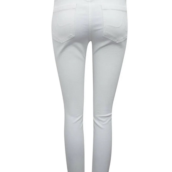 Next White Mid Rise Cotton Rich Skinny Jeans L31  Sizes: 8, 10, 12, 18, 20 - Picture 5 of 5